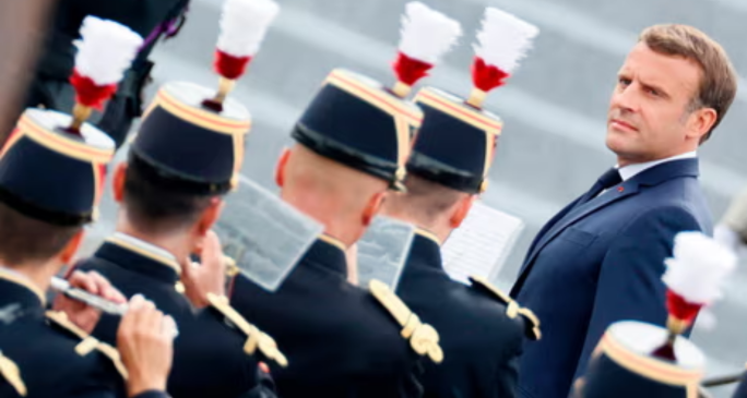 Macron vows military budget boost without increasing national debt
