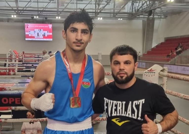 Azerbaijani boxer claims gold at international tournament [PHOTO]