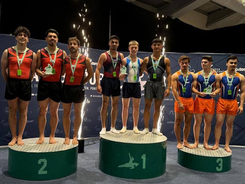 National gymnasts achieve high results in trampoline and tumbling [PHOTOS]