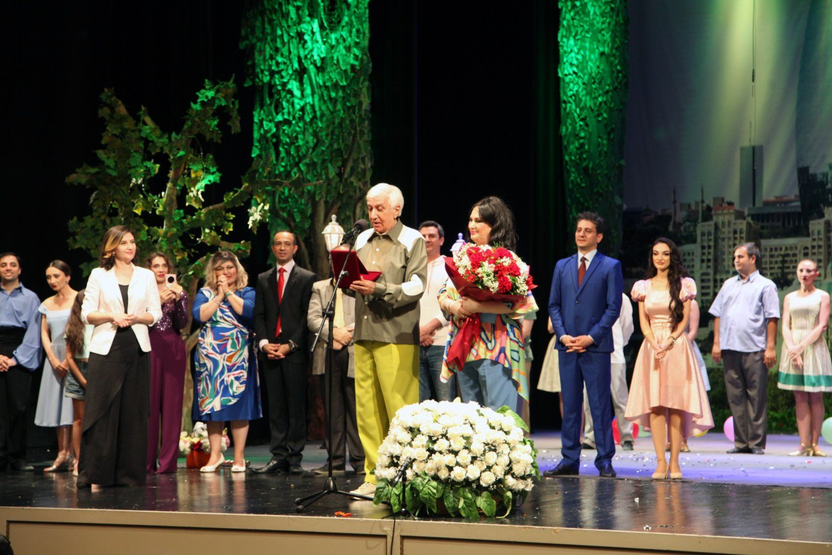 State Academic Musical Theater marks anniversary of eminent actress [PHOTOS]