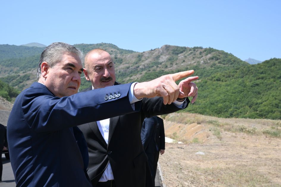 Leaders of Azerbaijan, Turkmenistan open door to future projects