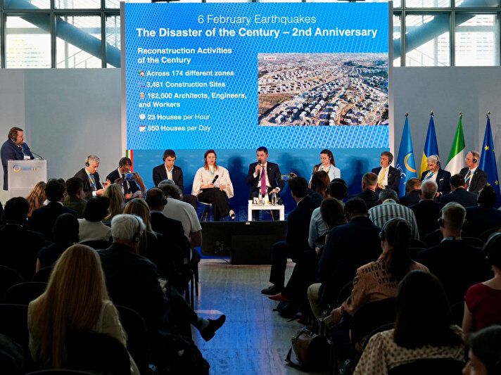 Minister Kurum showcases earthquake recovery as blueprint for Ukraine rebuild