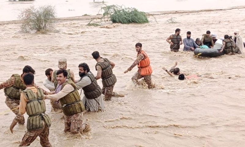 Flood emergency announced in Islamabad, army moved to rescue people