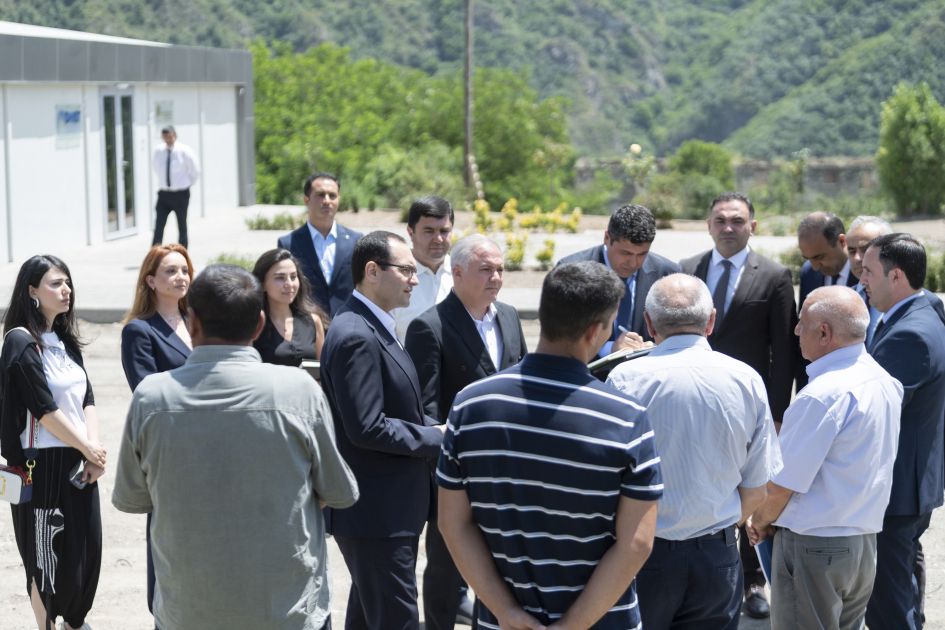Azerbaijan’s Agriculture Minister visits farmers in Kalbajar [PHOTOS]