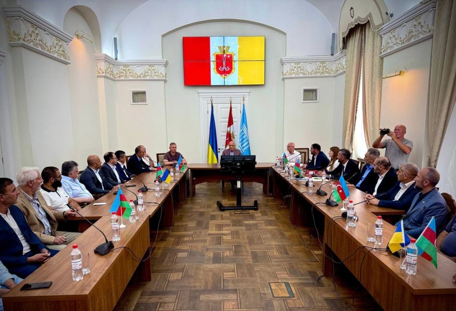 Odessa Mayor discusses "Azerbaijan" park project with Azerbaijani Diaspora leaders