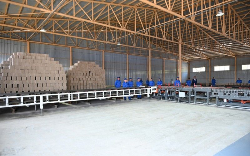 Annual production capacity of Khojaly Brick plant revealed
