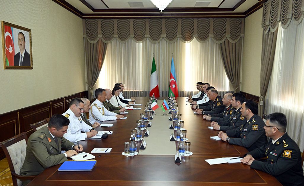 Baku, Rome boost military cooperation during high-level General Staff visit [PHOTOS]