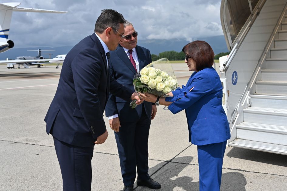 Speaker of Azerbaijani Parliament departed for business trip to Geneva [PHOTOS]