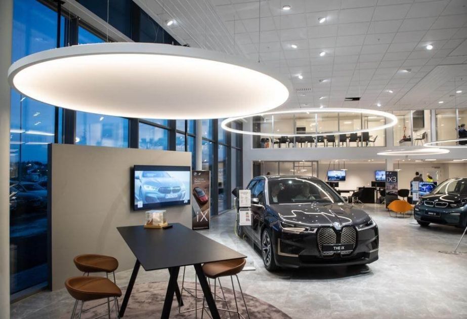 BMW's profit fell significantly in first half of year