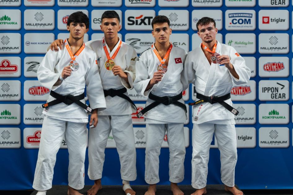 Azerbaijani judokas shine at European Cup in Skopje