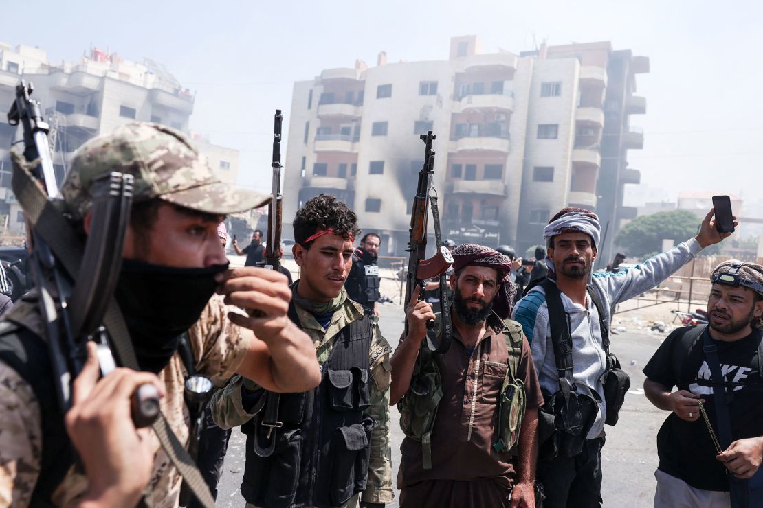 Armed attack targets Syrian interim forces in As-Suwayda