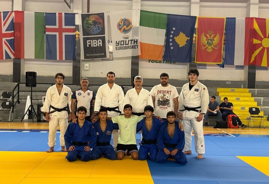 Azerbaijani judo team participates in int'l training camp