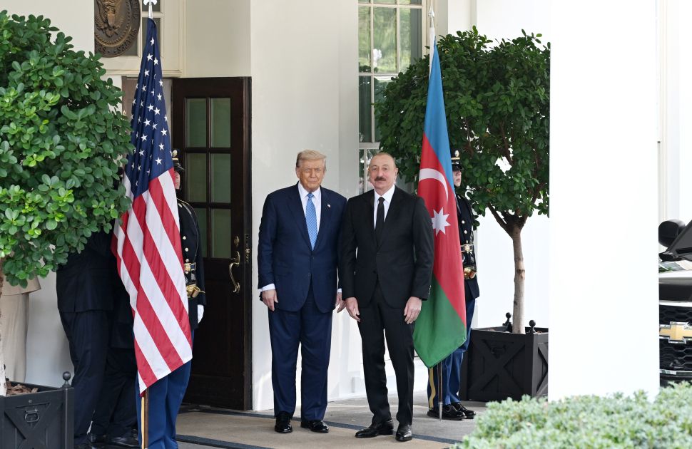 President Ilham Aliyev arrives at White House [PHOTOS/VIDEO]