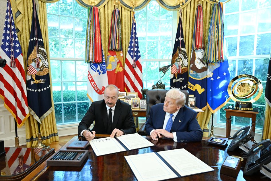 MoU signed between governments of Azerbaijan and US in Washington [PHOTOS]