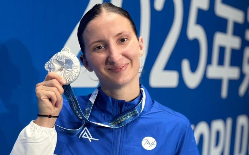 Azerbaijani karateka Irina Zaretska claims silver at World Games in China