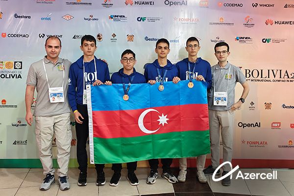 Azercell congratulates students on their remarkable success at International Olympiad in Informatics