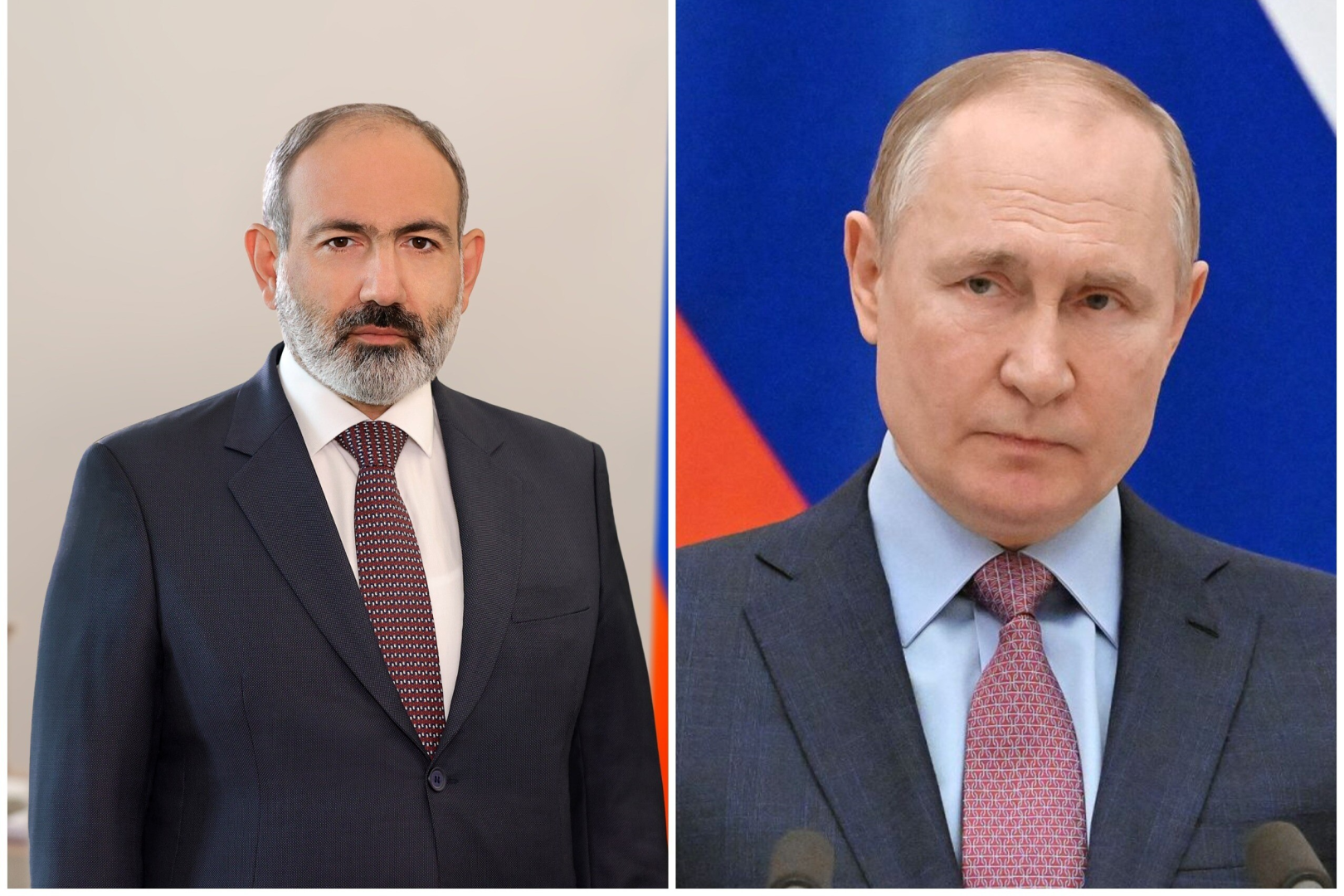 Pashinyan, Putin discuss Washington peace agreements during phone call