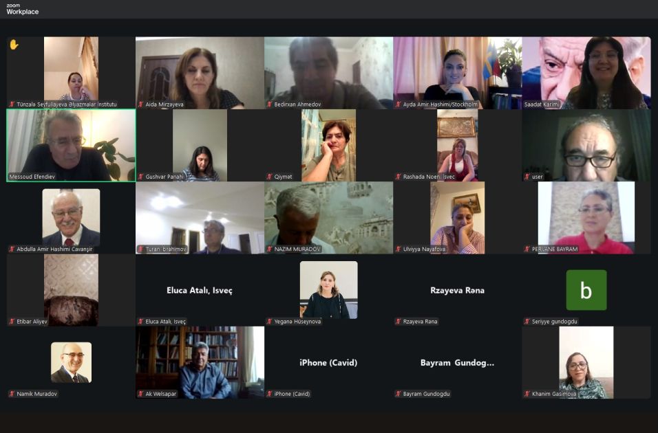 Sweden holds online-conference dedicated to Azerbaijani poet [PHOTOS]