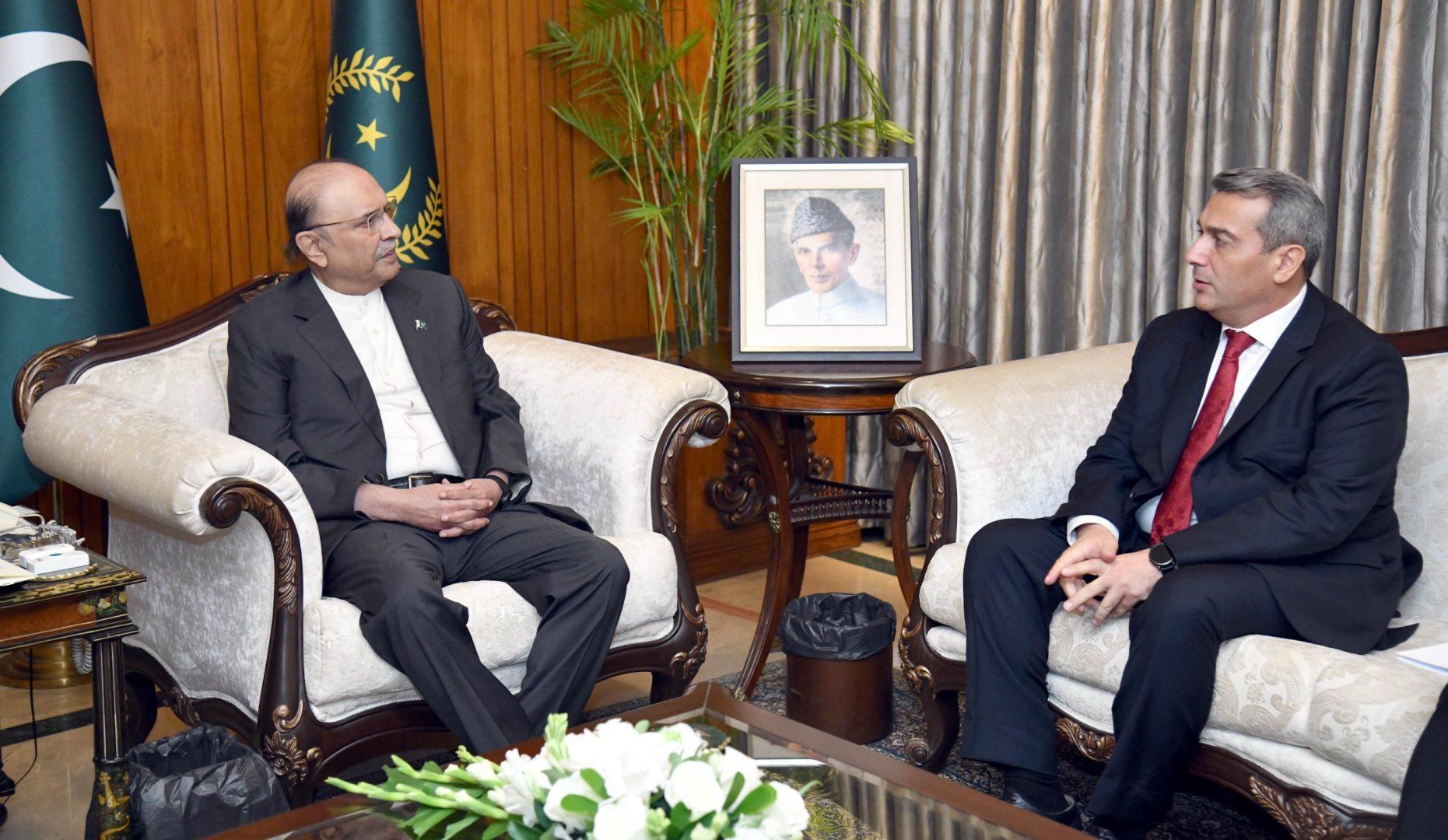 Pakistan president hails deepening partnership with Azerbaijan, supports regional peace efforts