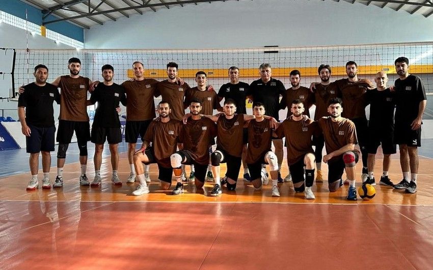 Azerbaijan men's volleyball team to face Austria in Euro Qualifier today