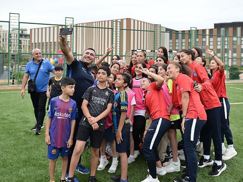 “Victory Road” project takes Azerbaijan’s women’s football team to Grabagh [PHOTOS]