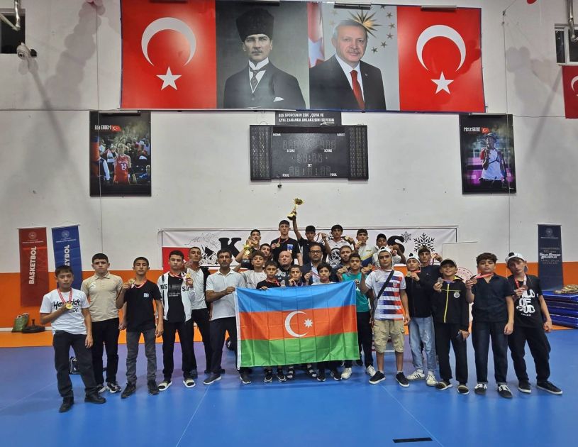 Azerbaijani Wrestlers Triumph at Ani Cup in Kars with 31 Medals [PHOTOS]
