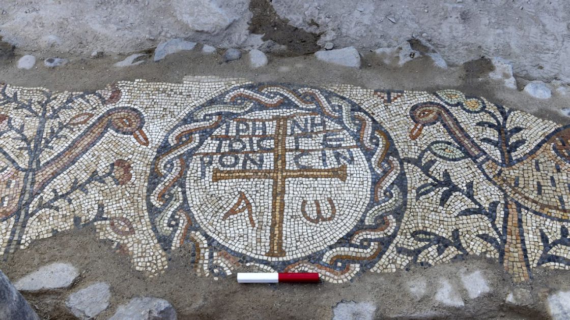 Archaeologists uncover 1,600 year old mosaic highlighting care for the elderly in Byzantine city