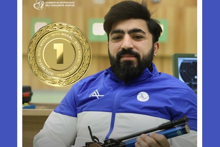 Azerbaijani para-shooter earns gold at Novi Sad Grand Prix