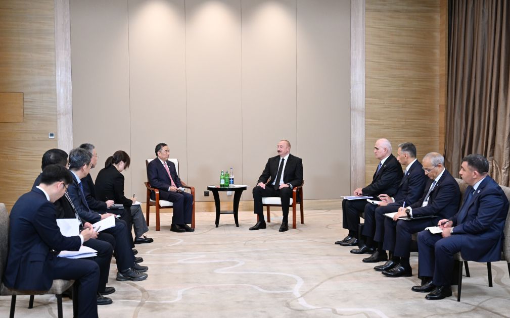 President Ilham Aliyev meets with Chairman of CCCC in Tianjin [PHOTOS/VIDEO]