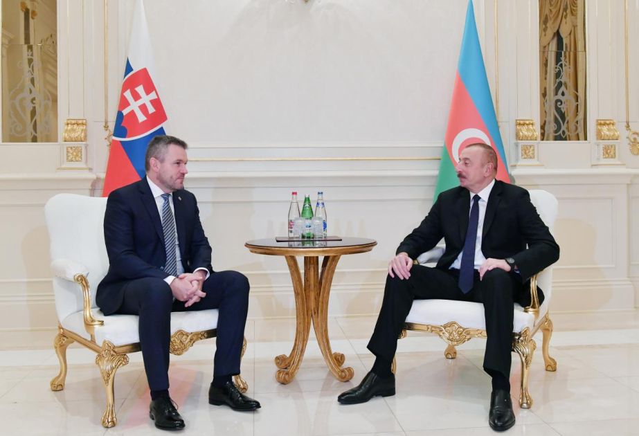 President: There are good opportunities to expand Azerbaijan–Slovakia cooperation in a number of areas