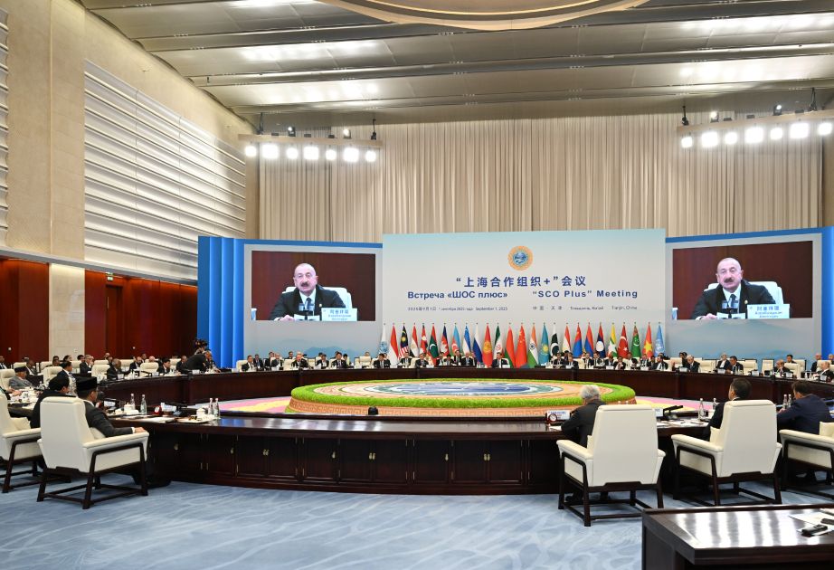 President Ilham Aliyev: Since 2022, the volume of cargo traffic along the Middle Corridor through Azerbaijan has increased by almost 90 percent