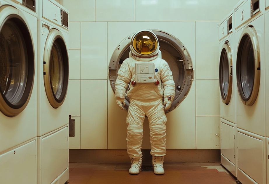 China invent washing machine for astronauts