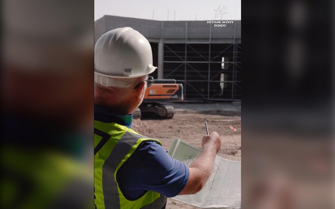Khojaly Genocide Memorial Complex under construction [VIDEO]