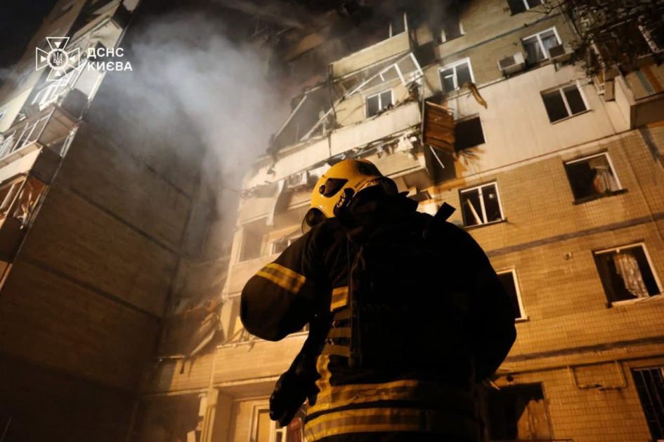 Russian airstrikes kill civilians and cause destruction in Kiev [PHOTOS]