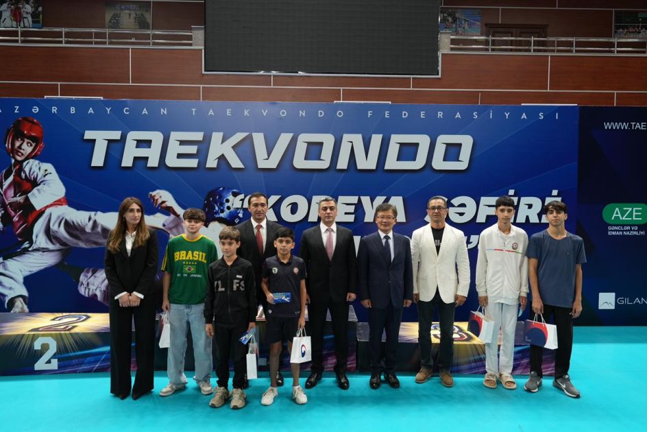 Korean Ambassador Cup in taekwondo concludes in Azerbaijan [PHOTOS]