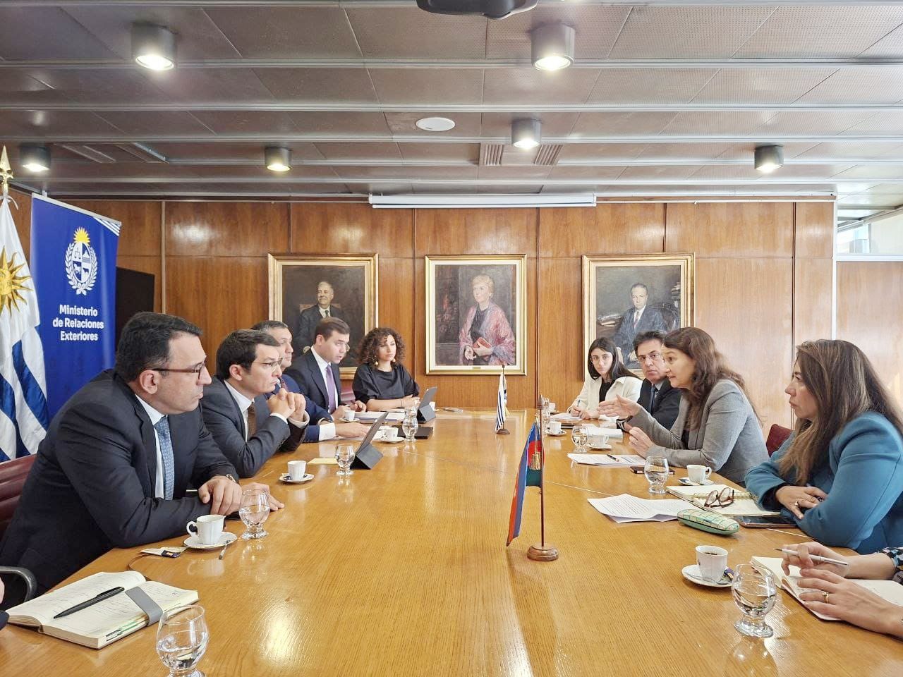 Azerbaijan, Uruguay explore cooperation in green energy, infrastructure, and investment