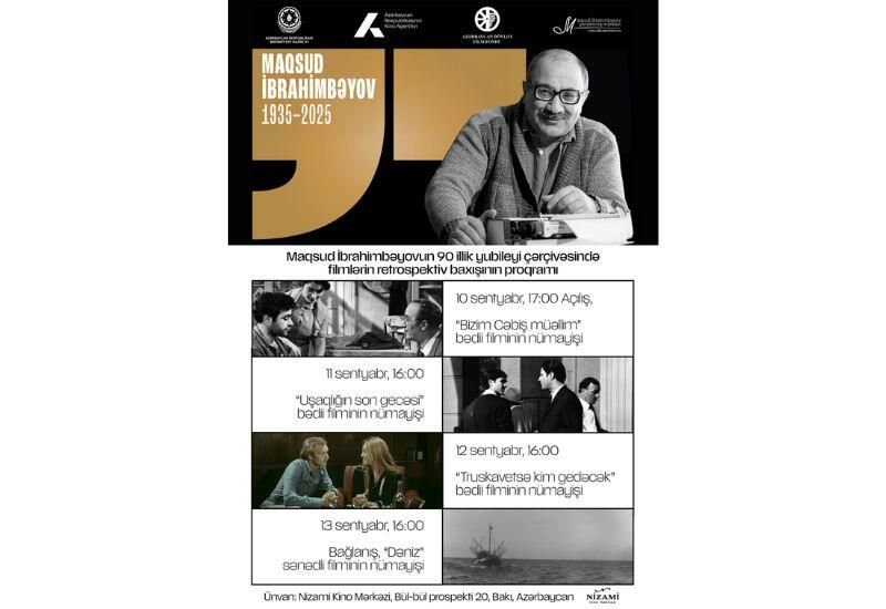 Baku to host retrospective of films dedicated to Maksud Ibrahimbayov