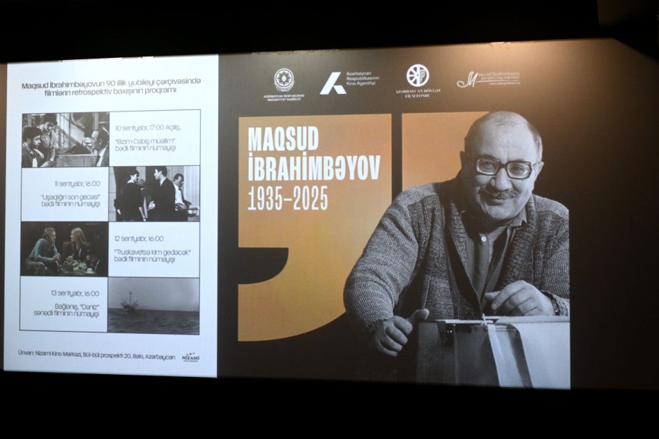 Nizami Cinema hosts film retrospective honoring Maksud Ibrahimbayov [PHOTOS]