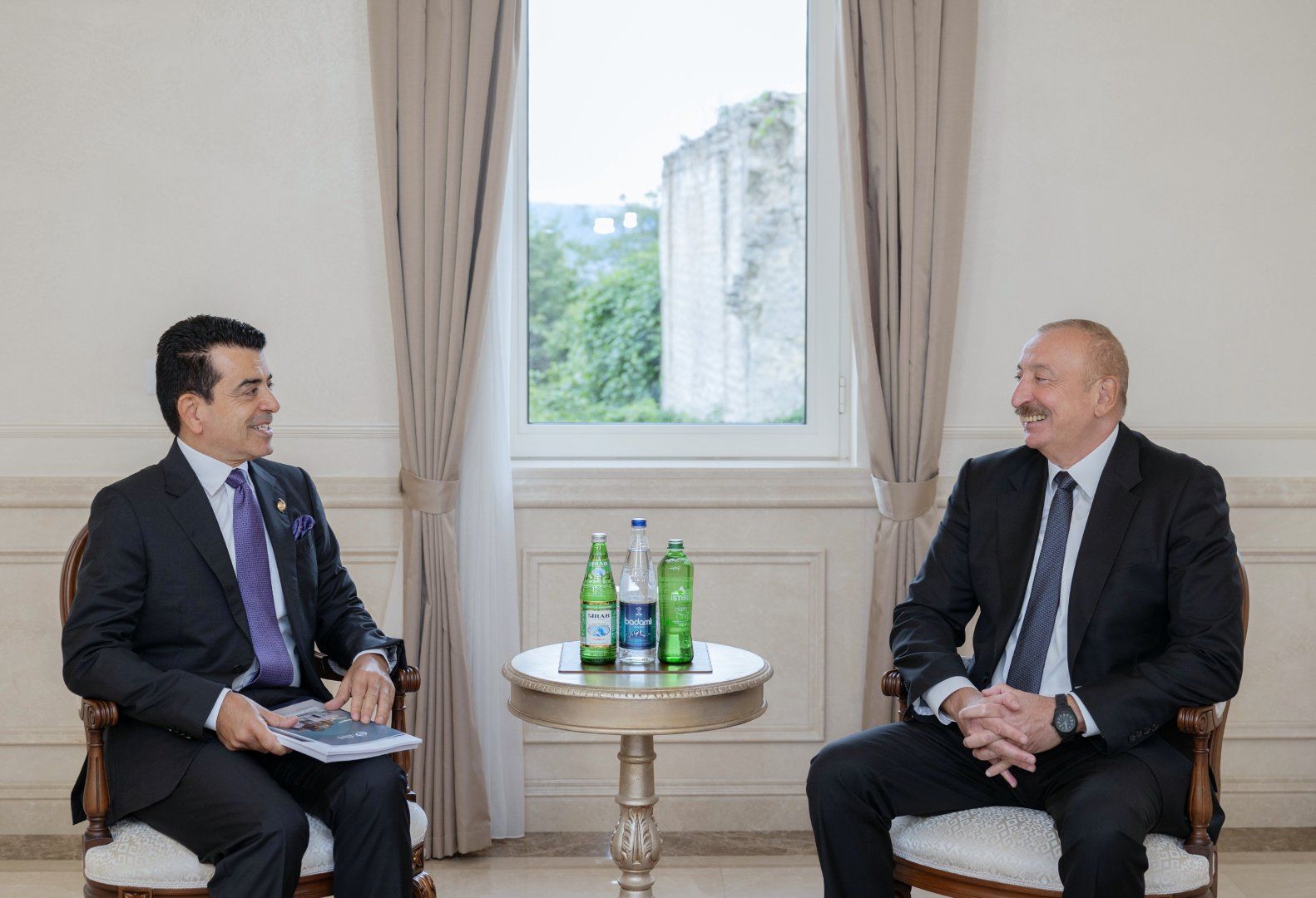 President Ilham Aliyev receives ICESCO Director General