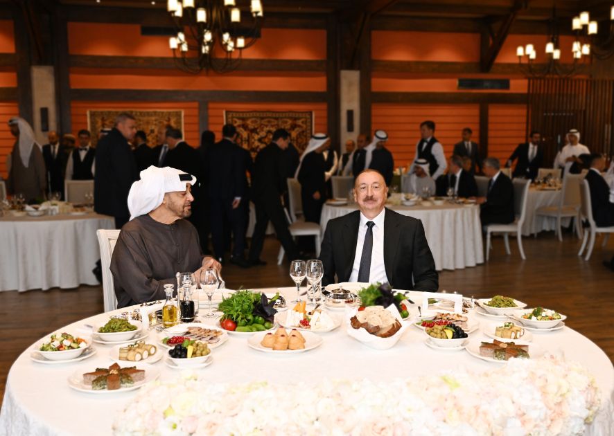 President Ilham Aliyev hosts official luncheon in honor of UAE President in Shusha [PHOTOS]