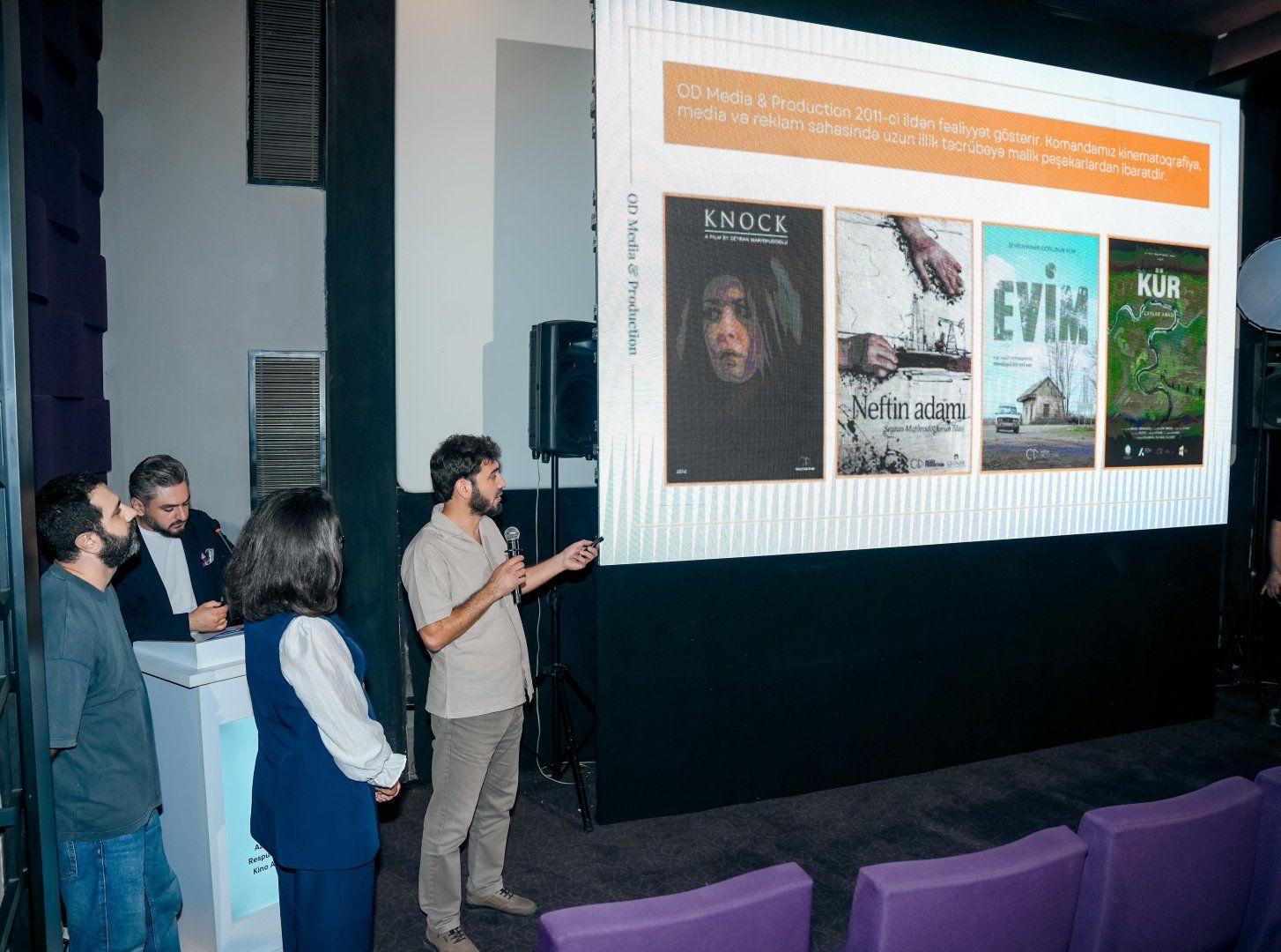 Nizami Cinema Center holds second pitching of state-funded film projects [PHOTOS]