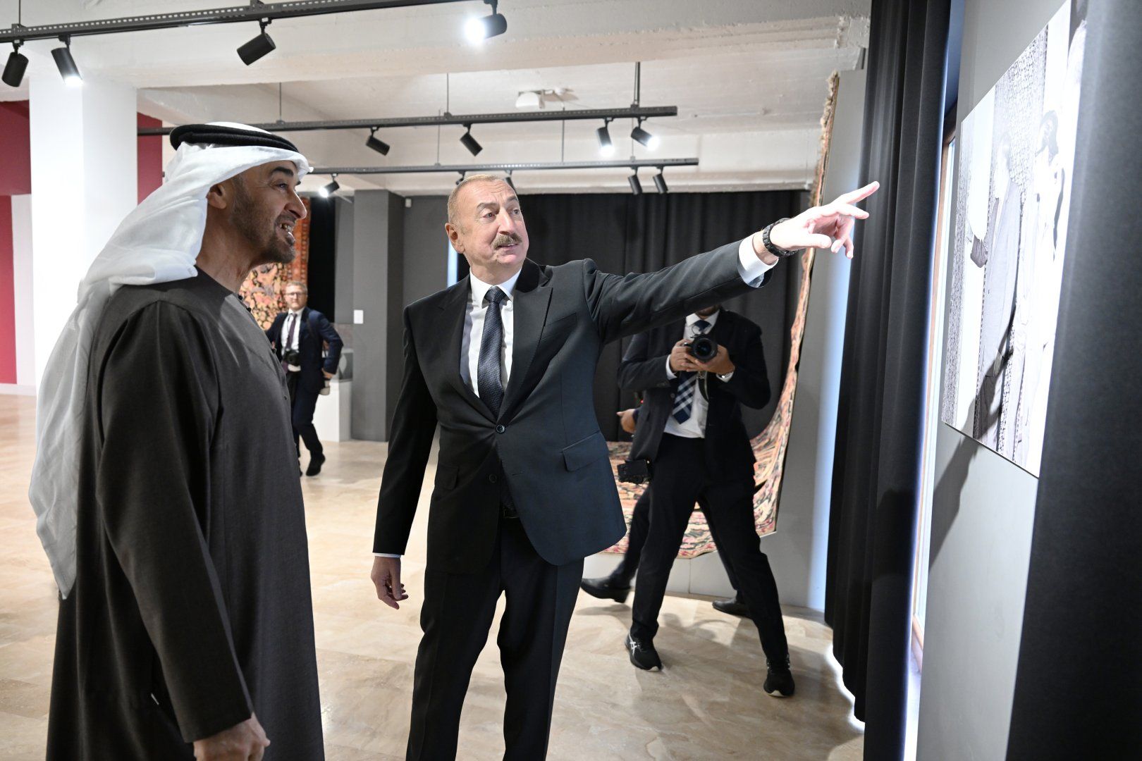 President Ilham Aliyev, UAE President visit Shusha branch of National Carpet Museum [PHOTOS]