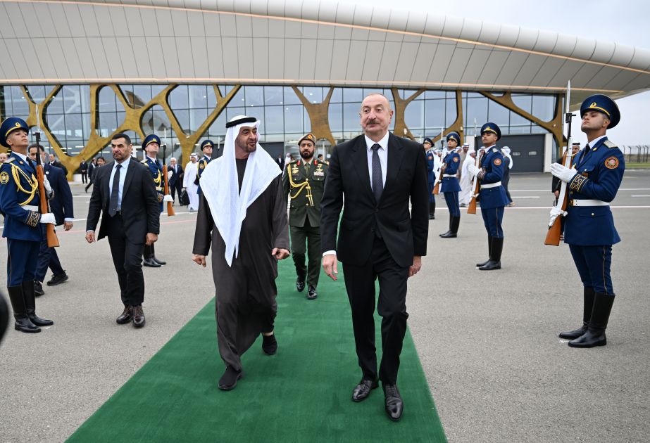 UAE President concludes his official visit to Azerbaijan [PHOTOS]