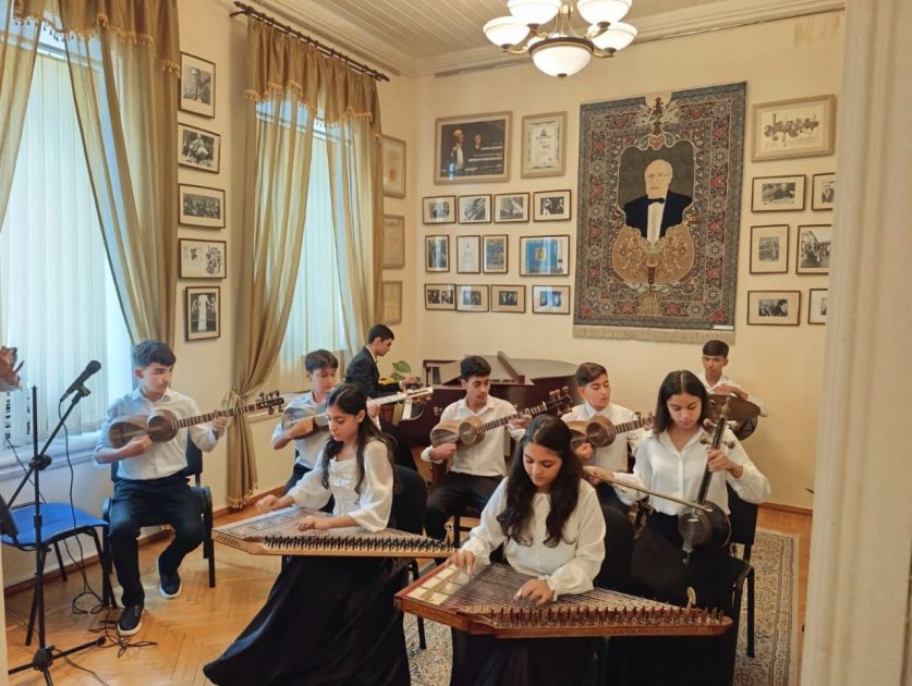 Leopold and Mstislav Rostropovich House-Museum honors Uzeyir Hajibayli's legacy [PHOTOS]
