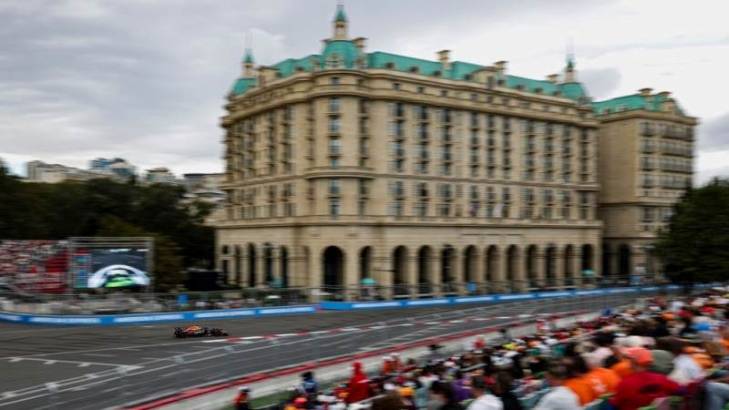 Verstappen wins pole position at Azerbaijan GP