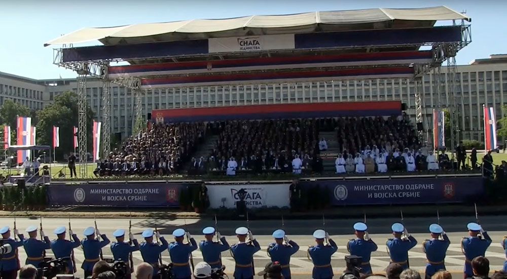 Chief of Azerbaijan Army's General Staff attends military parade in Belgrade [PHOTOS]
