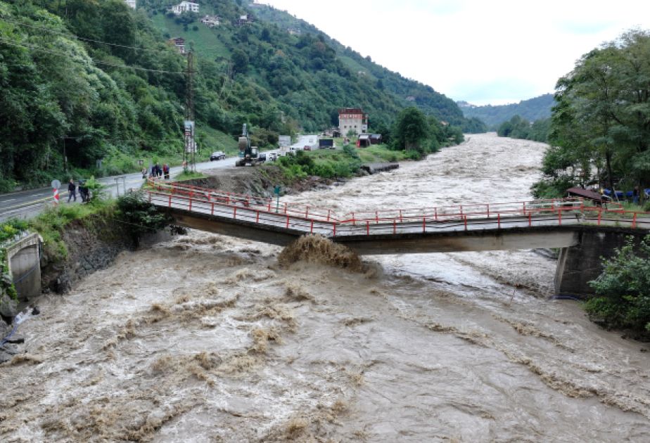 Heavy rains trigger landslides in Turkiye’s Black Sea region
