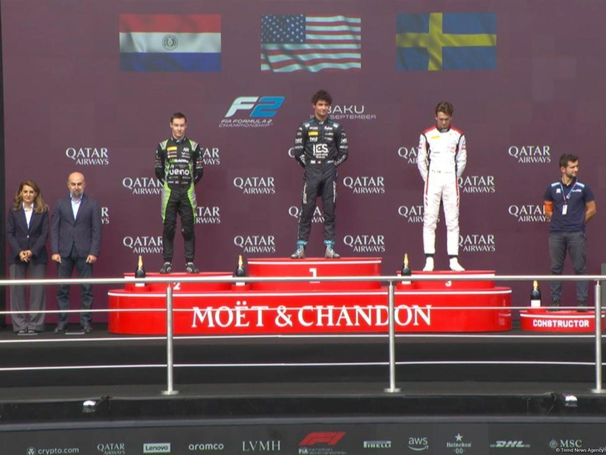 American racer leads way at Baku F2 main event