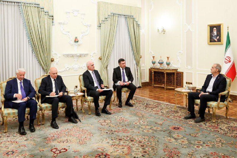 Iranian president receives Azerbaijan’s Deputy PM Shahin Mustafayev in Tehran