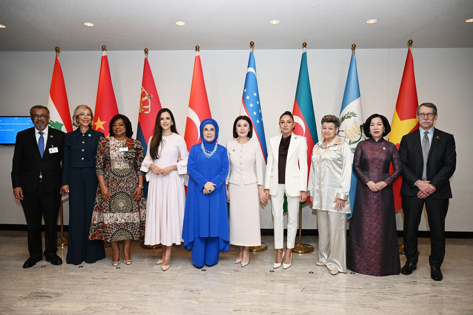 First Lady Mehriban Aliyeva participated in special session as part of UN General Assembly [PHOTOS/VIDEO]